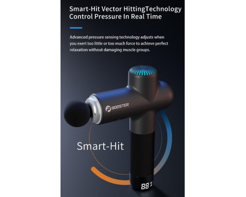 Професійний перкусійний масажер Booster Lightsaber (24V) — Ударний масажер для тіла