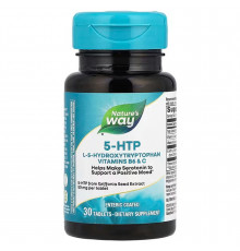 5-НТР,  5-HTP, Nature's Way, 100 мг, 30 таблеток (50 мг в таблетке)