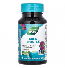 Розторопша, Milk Thistle, Nature's Way, 60 капсул