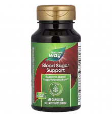 Підтримка рівня цукру в крові, Blood Sugar, Nature's Way, 90 капсул