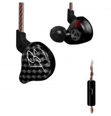 Навушники KZ ZST з мікрофоном black