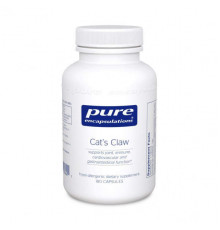 Кошачий коготь, Cat's Claw, Pure Encapsulations, для поддержки суставов, иммунной и сердечно-сосудистой систем и здоровья желудочно-кишечного тракта, 450 мг, 180 капсул
