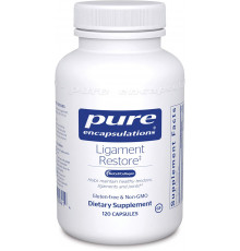 Підтримка в здоровому стані сухожиль, зв'язок і суглобів, Ligament Restore, Pure Encapsulations, 120 капсул