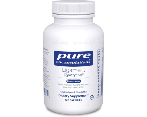 Підтримка в здоровому стані сухожиль, зв'язок і суглобів, Ligament Restore, Pure Encapsulations, 120 капсул