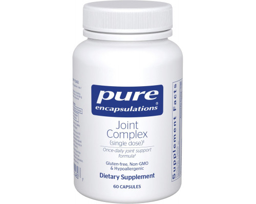 Підтримка суглобів, Joint Complex (Single Dose), Pure Encapsulations, для рухливості суглобів, комфорту, здоров'я тканин та хрящів, 60 капсул