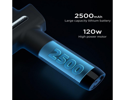 Перкусійний масажер Booster M2-D — масажний пістолет для ефективного відновлення м'язів.