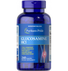 Глюкозамин, Glucosamine  HCl, Puritan's Pride, 680 мг, 240 капсул