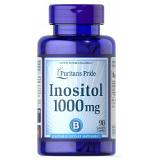 Інозітол, Inositol, Puritan's Pride, 1000 мг, 90 капсул