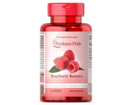 Кетони малини, Raspberry Ketones, Puritan's Pride, 100 мг, 120 капсул