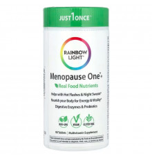 Мультивітаміни для жінок при менопаузі, Menopause One, Rainbow Light, 90 таблеток