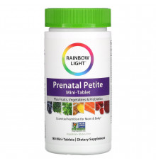 Витамины для беременных, Prenatal, Rainbow Light, 180 таблеток
