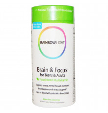 Витамины для мозга подростков, Brain for Teens & Adults, Rainbow Light, 90 таблеток