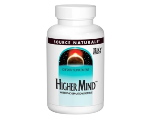 Поліпшення роботи мозку, формула, Higher Mind, Source Naturals, 60 таблеток