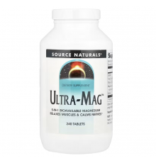 Магній (ультра), Ultra-Mag, Source Naturals, 240 таблеток