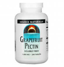 Грейпфрутовий пектин, Grapefruit Pectin, Source Naturals, 240 таблеток