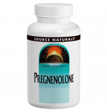 Прегненолон, Pregnenolone, Source Naturals, 50 мг, 120 таблеток