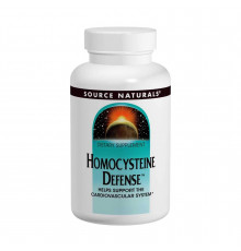 Підтримка серця, Homocysteine Defense, Source Naturals, 120 таб.