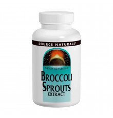 Екстракт броколі, Broccoli Sprouts, Source Naturals, 60 таблеток