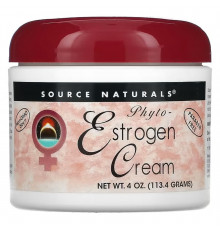 Фіто-естроген крем, Phyto-Estrogen Cream, Source Naturals, 113.4 г