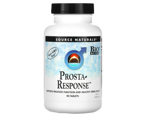 Здоров'я простати, Prosta-Response, Source Naturals, 90 таблеток