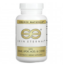 Здоров'я шкіри з DMAE + Альфа-ліпоєвою кислотою, Skin Eternal, Source Naturals, 120 таблеток