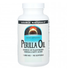 Олія перили, Perilla Oil, Source Naturals, 90 гелевих капсул (333 мг у капсулі)