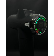 Професійний ударний перкусійний масажер Booster Fusion Black Pro – чорний, для масажу тіла.