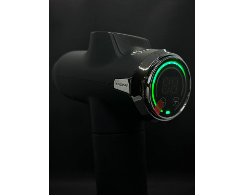 Професійний ударний перкусійний масажер Booster Fusion Black Pro – чорний, для масажу тіла.