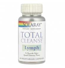 Детоксикация лимфы, Total Cleanse Lymph, Solaray, 60 вегетарианских капсул