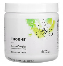 Аміно комплекс, смак лимона, Amino Complex, Thorne, 231 г