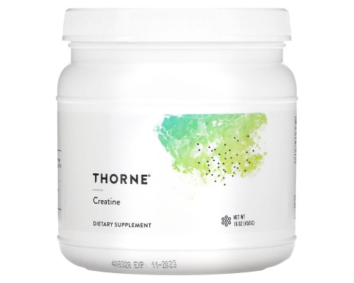 Креатин, Creatine, Thorne, 450 г