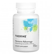 Диіндолілметан з екстрактом граната та броколі, Hormone Advantage, Thorne, 60 капсул