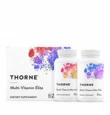 Мультивітаміни еліт до полудня і після полудня, Multi-Vitamin Elite Details, Thorne, 2 пляшки по 90 капсул