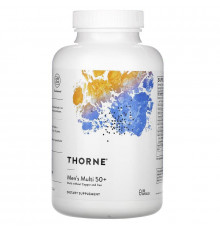 Мультивітаміни для чоловіків 50+, Men's Multi, Thorne, 180 капсул