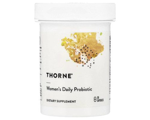 Пробіотики для жінок, Women's Daily Probiotic, Thorne, 30 капсул