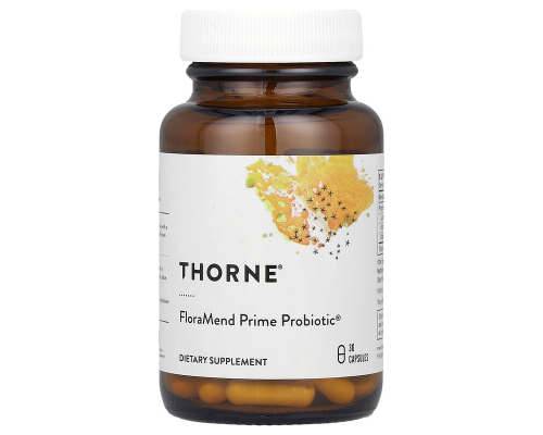 Пробіотики, FloraMend, Prime Probiotic, Thorne, 30 капсул