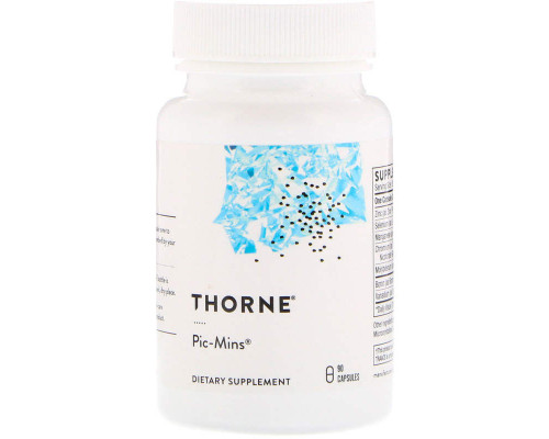Мікроелементи, Pic-Mins, Thorne, 90 вегетаріанських капсул