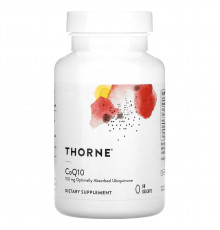 Коензим Q10, CoQ10, Thorne, 60 гелевих капсул