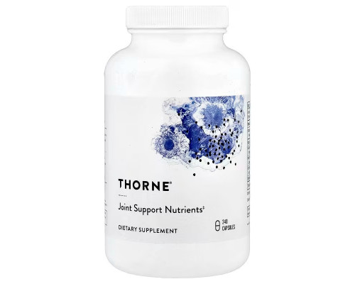 Глюкозамін та МСМ для підтримки суглобів, Joint Support Nutrients, Thorne, 240 капсул