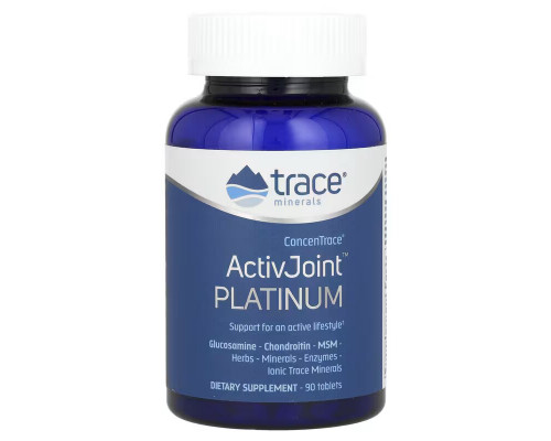 Здоров'я суглобів, ActivJoint Platinum, Trace, ConcenTrace, 90 таблеток