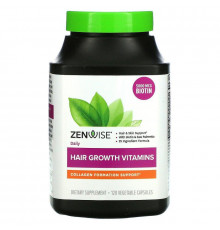 Витамины для роста волос, Hair Growth Vitamins, Zenwise Health, 120 вегетарианских капсул