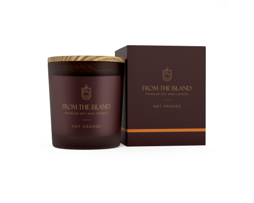 Ароматична свічка, From the Island, Гарячий апельсин, 250 мл