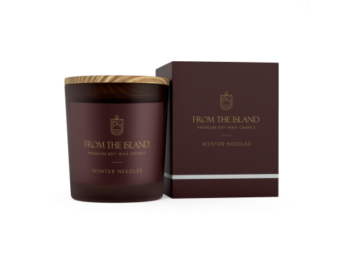 Ароматична свічка, From the Island, Зимові Голочки, 250 мл