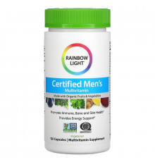 Витамины для мужчин, Men's Multivitamin, Rainbow Light, 120 капсул