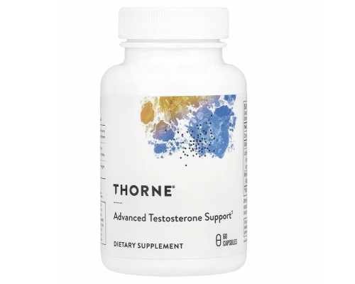 Підтримка тестостерону, Advanced Testosterone, Thorne, 60 капсул