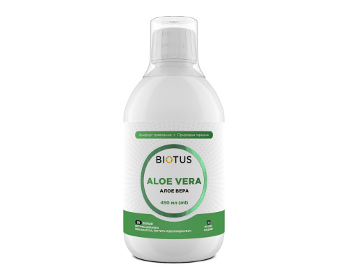 Aloe Vera, Aloe Vera, Biotus, 450 міліграм
