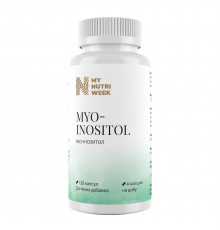 Мио-инозитол, Myo-Inositol, My Nutri Week, 120 капсул