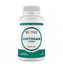 Хітозан, Chitosan, Biotus, 1500 мг, 240 капсул