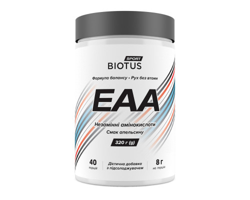 ЕАА, EАА, Biotus, незамінні амінокислоти, 300 г