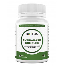Антипаразитний комплекс, Antiparasit Compleх, Biotus, 60 таблеток